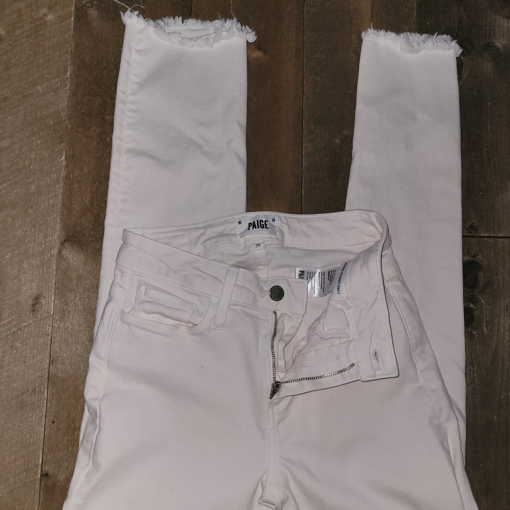 Paige Hoxton Straight Ankle Jeans - Picture 4 of 8